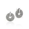 John Hardy Icon Link Earrings - Silver 19.5MM