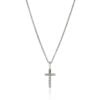 John Hardy Essential Necklace - Cross in Silver 1.5MM - 16" to 18"