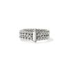 John Hardy Icon Link Ring - Silver 6MM - Size 7