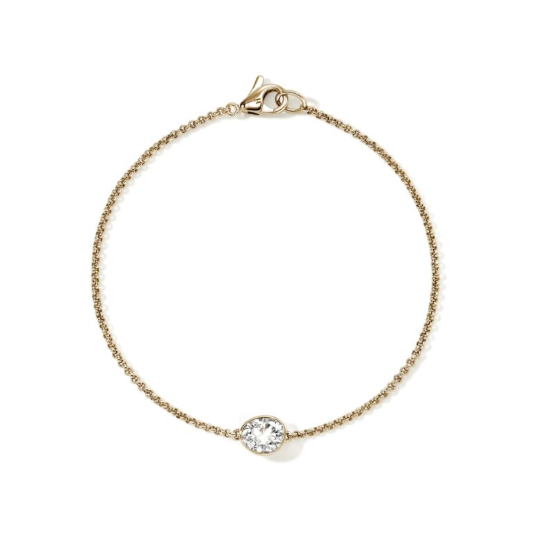 John Hardy Lovestruck™ Bracelet - 14K Gold with 0.75TCW JH Lovestruck™ Diamond - Medium 1
