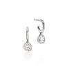 John Hardy Lovestruck™ Earrings - Hoop in Silver with 1.5TCW JH Lovestruck™ Diamonds