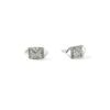 John Hardy Icon Stud Earrings - Silver 5MM with Diamonds