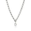 John Hardy Lovestruck™ Surf Link Necklace - Silver with 2.5TCW JH Lovestruck™ Diamond - 18"