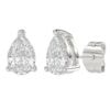 Earrings - Pear Studs 2.00 ctw Lab Grown Diamonds in 14K White Gold