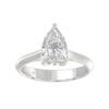 Ring - Pear in 2.00 ctw Lab Grown Diamond in 14K White Gold