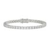 Bracelet - Round 5.0 ctw Lab Grown Diamond in 14K White Gold