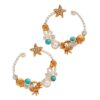 Alex and Ani Whimsical Seaside Rope Hoop Earring